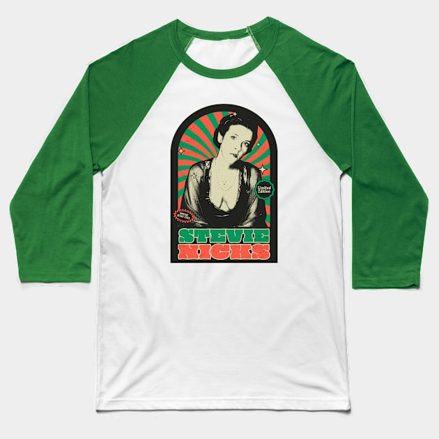 StevieNicks Traditional baju- LIMITED EDITION VINTAGE RETRO STYLE - POPART Baseball T-Shirt by BibirNDower77